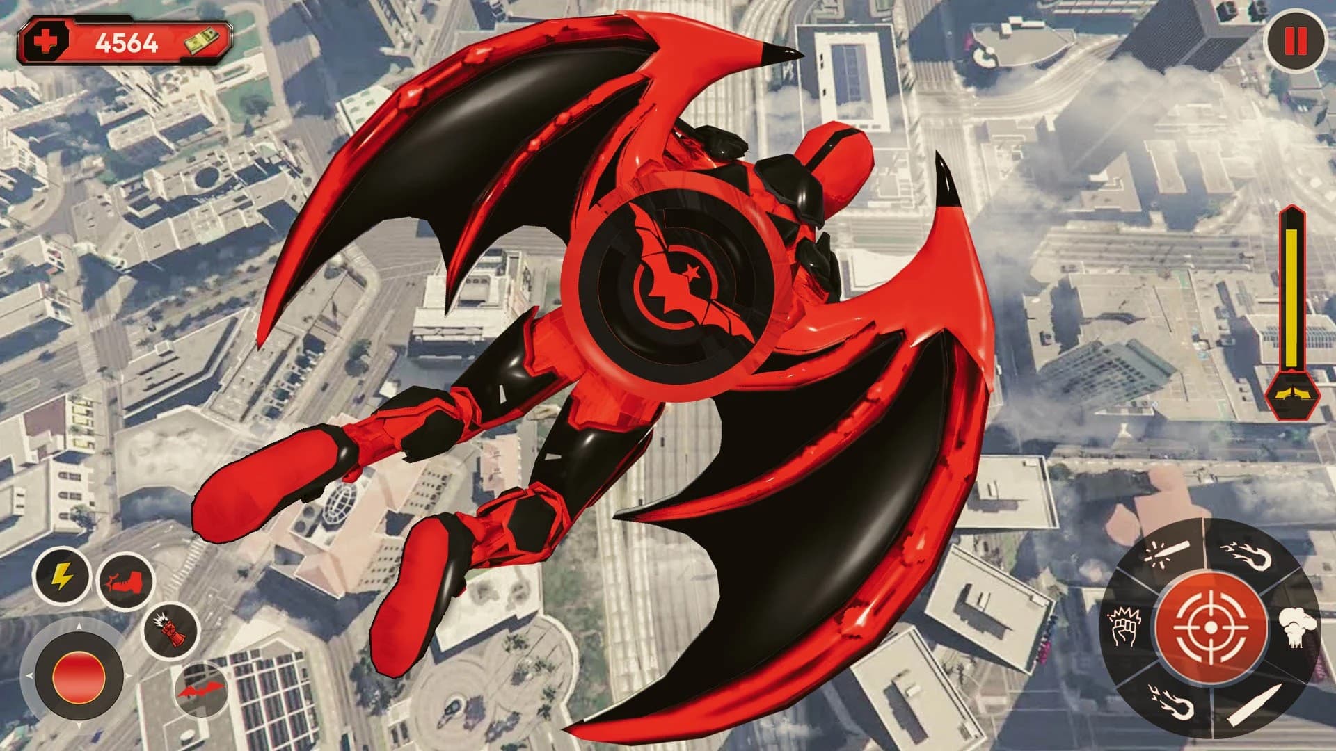Flying Bat Robot Bike Game showcase